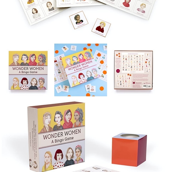 Wonder Women: A Bingo Game BRAND NEW IN BOX Gift Inspiring Around the World - Picture 4 of 7